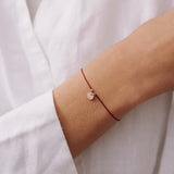 Soléa Cord Bracelet - Ruby