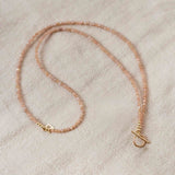 Talisman Necklace - Sand Moonstone