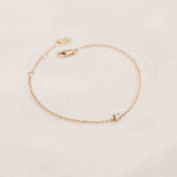 Twinkle Diamond Bracelet - 0,1ct Salt & Pepper Diamond