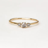 Stella Diamond Ring - 0,14ct Salt & Pepper Diamonds