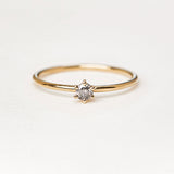Twinkle Diamond Ring - 0.1ct Salt & Pepper Diamond