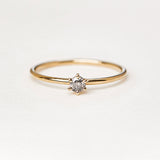 Twinkle Diamond Ring - 0,1ct Salt & Pepper Diamond
