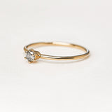 Twinkle Diamond Ring - 0,1ct Salt & Pepper Diamond