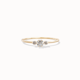 Stella Diamond Ring - 0,14ct Salt & Pepper Diamonds