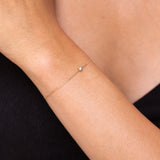 Twinkle Diamond Bracelet - 0.1ct Salt & Pepper Diamond