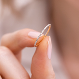 Eternity Wedding Band - 0.2ct Salt & Pepper Diamonds