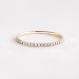 Eternity Wedding Band - 0.2ct Salt & Pepper Diamonds