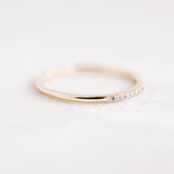 Eternity Wedding Band - 0.2ct Salt & Pepper Diamonds