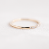 Eternity Wedding Band - 0,2ct Salt & Pepper Diamonds