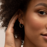 Hammered Hoops