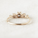 Stargaze Diamond Ring - 0.59ct Salt & Pepper Diamonds