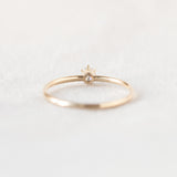 Twinkle Diamond Ring - 0.1ct Salt & Pepper Diamond