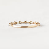 Floating Diamonds Ring - 0,18ct Salt & Pepper Diamonds