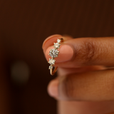 Stargaze Diamond Ring - 0.59ct Salt & Pepper Diamonds