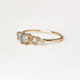 Stargaze Diamond Ring - 0.59ct Salt & Pepper Diamonds