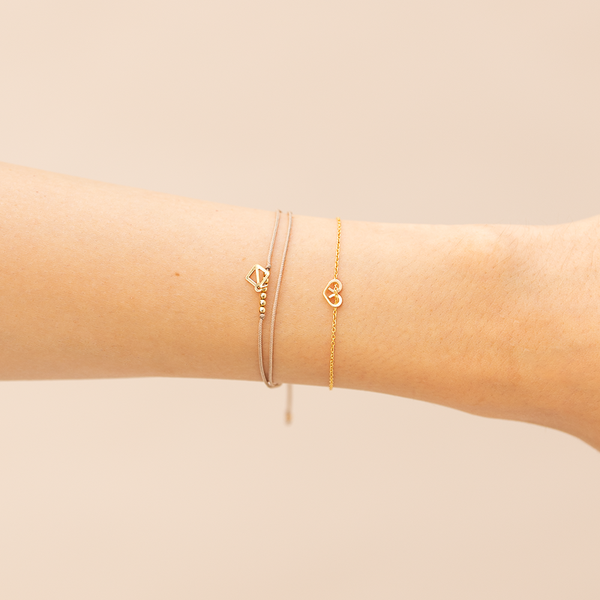 Makaro Mini Bracelet - tan