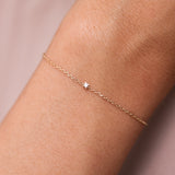 Stardust Diamond Bracelet - 0,02ct Salt & Pepper Diamond