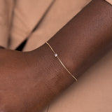 Twinkle Diamond Bracelet - 0,1ct Salt & Pepper Diamond