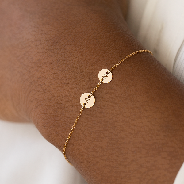 Create Your Own - 2 Initials Bracelet